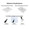 Kit 2 pz - Duplicazione Anteriori e Posteriori