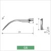 Punte per ablatore comp. EMS - G6